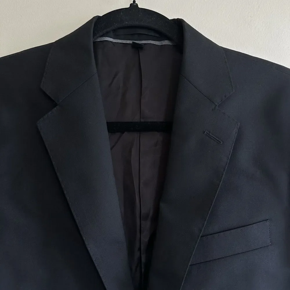 New 2022 J Crew Ludlow Slim-fit Suit Jacket‎ Loro Piana Fine wool 36R $450 28130